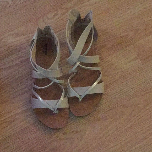 Women’s Sandals Light Pink & Silver - Picture 1 of 4